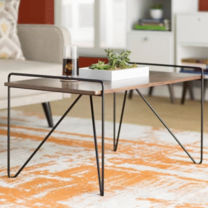 Miro Coffee Table with Metal Frame.