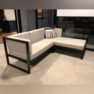 Ms Designer Metal Frame Sofa.