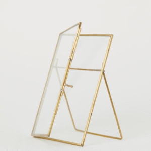 standing metal photo frame